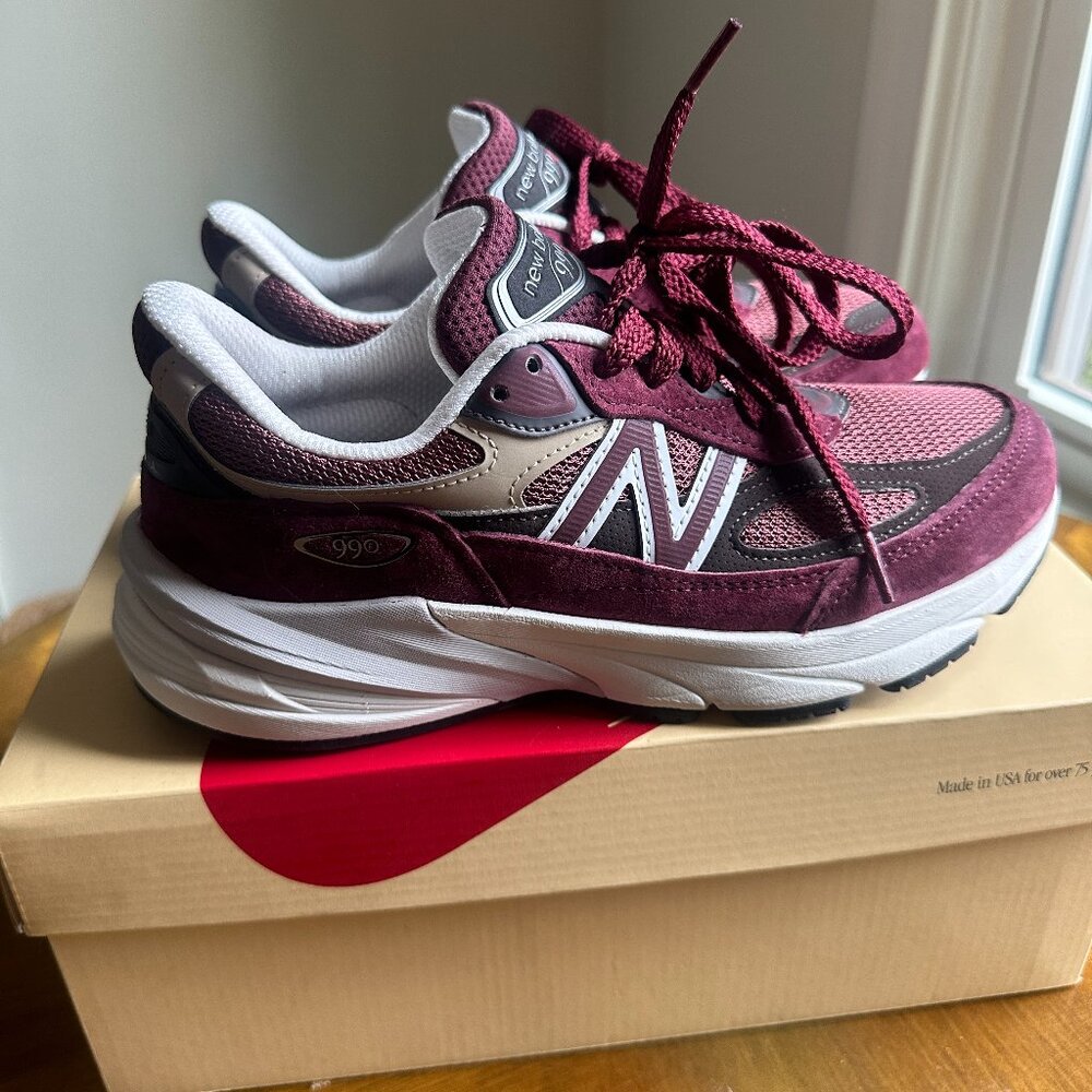 New Balance 990v6 x Teddy Santis Burgundy Tan